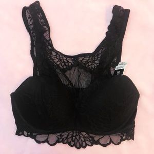 Victoria’s Secret Lace Halter Push Up Bra Size XS